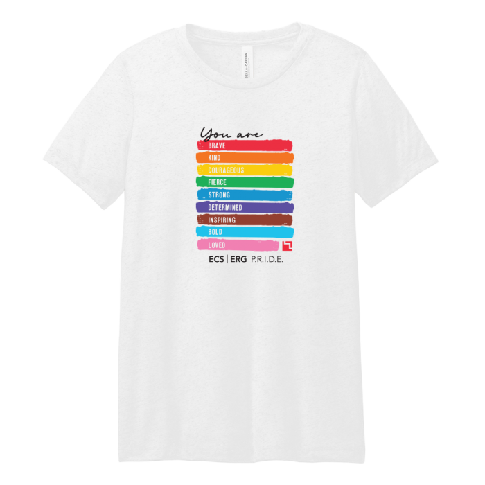 PRIDE ERG Ladies' Relaxed Triblend Short Sleeve T-Shirt PRIDE ERG Ladies' Relaxed Triblend Short Sleeve T-Shirt