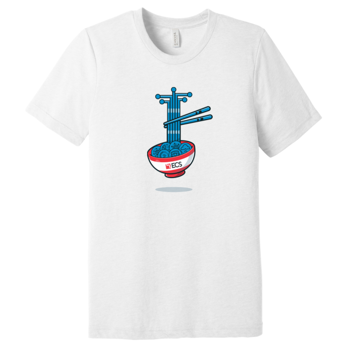 Noodle Bowl Unisex Triblend Short Sleeve Tee