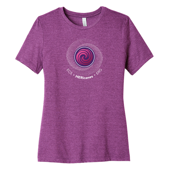 HERicanes ERG Ladies' Relaxed Heather Short Sleeve T-Shirt HERicanes ERG Ladies' Relaxed Heather Short Sleeve T-Shirt