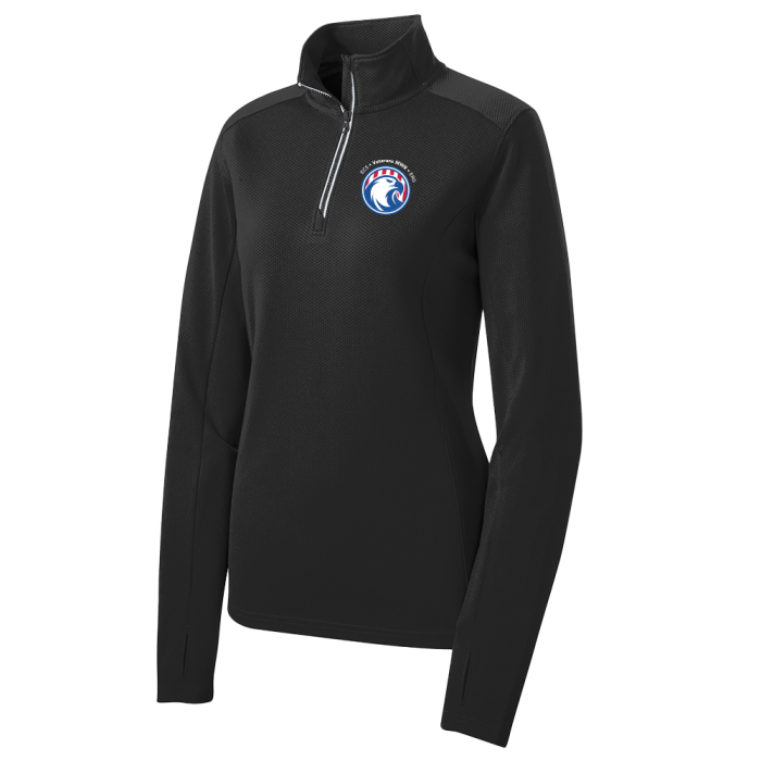 Veterans ERG Ladies Sport-Wick Textured 1/4 Zip Pullover Veterans ERG Ladies Sport-Wick Textured 1/4 Zip Pullover